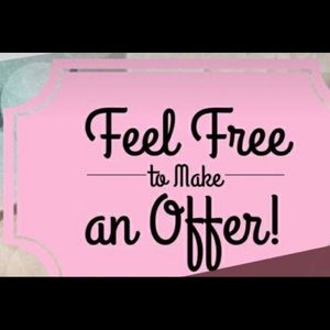 I love offers! Bring them on 😊👍🏽I am a motivated seller!!!